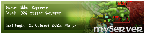 Signature for player Elder Supreme